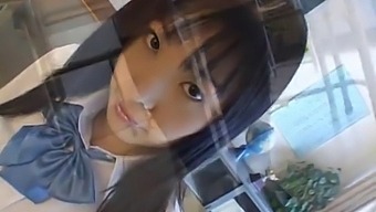 Teen Asian Schoolgirl Aya Seto Gets Bukkaked By Group