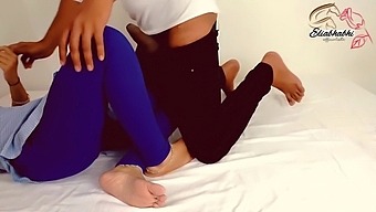 Teen Guy Visits His School Girlfriend At Home And Has Rough Sex With Her