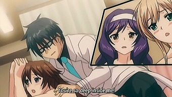 Japanese Cartoon Depicts Group Sex With Large Penises And Oral Stimulation