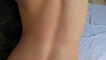 Two Gifted Guys Pleasure Two Horny Teens In A Steamy Bathtub Session!