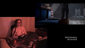 Gamer Girl Explores Quarry'S Naked Parts In Part 11