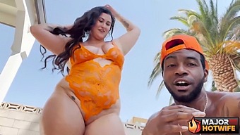 Interracial Couple Engages In Steamy Sex At Home With Cowgirl And Creampie Positions
