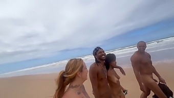 Nudist Beach Fun With Hot Friends And An Amazing Recording